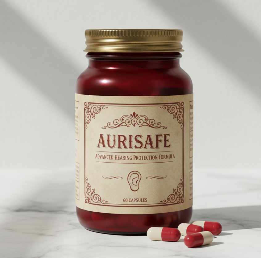 Aurisafe - Suplemento para o sistema auditivo - 60 cápsulas